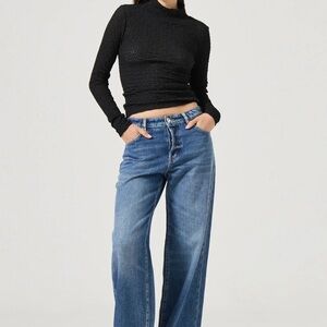 ROLLA'S Kate Baggy. Blue Boyfriend Jeans